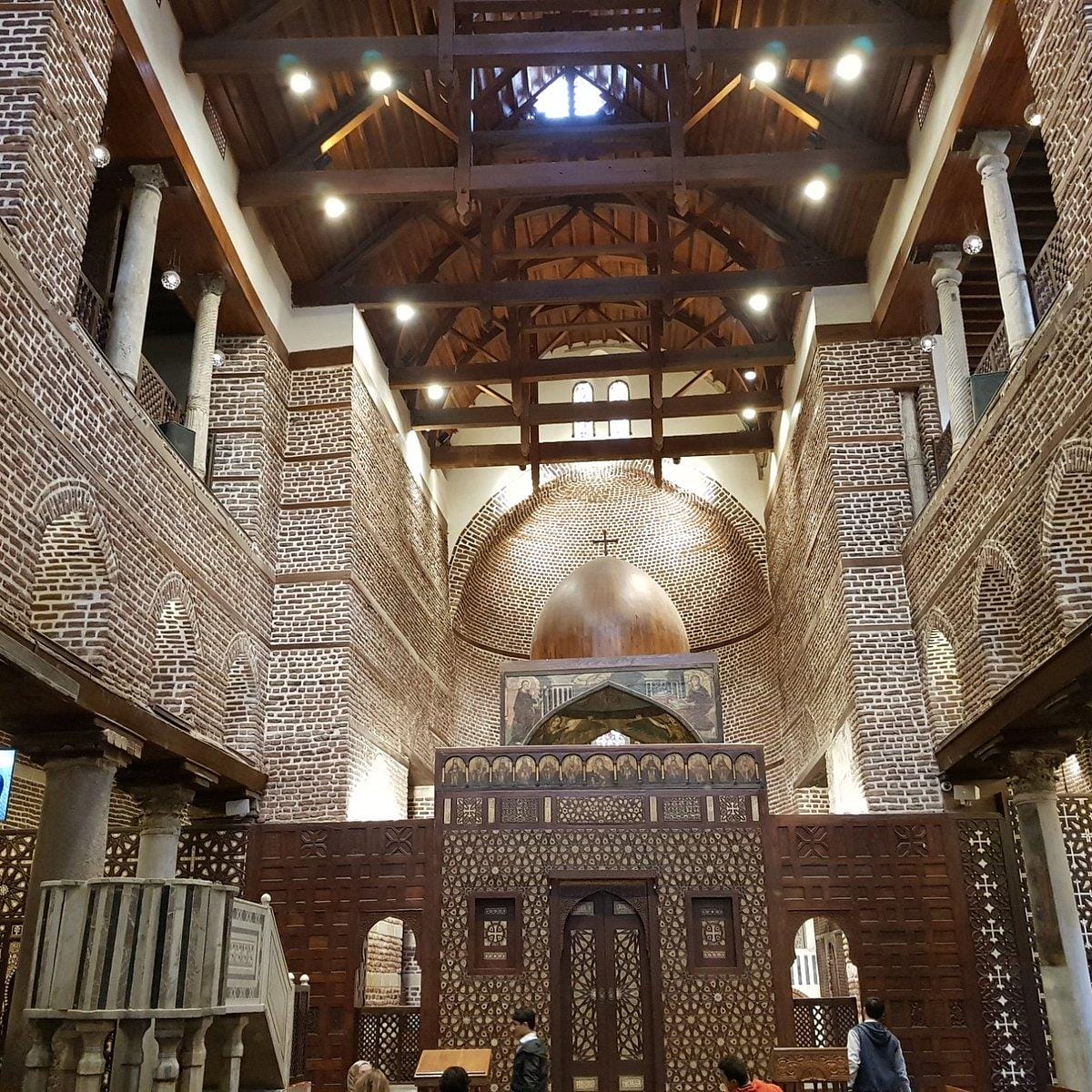 كنيسة القديسين سرجيوس وباخوس بمصر القديمة